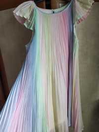 Платье радужного цвета Н&М