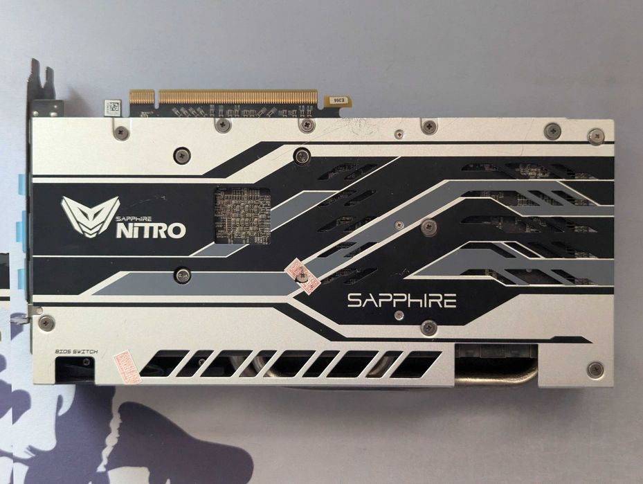 Видеокарта: SAPPHIRE NITRO+ Radeon RX 580 8GB GDDR5