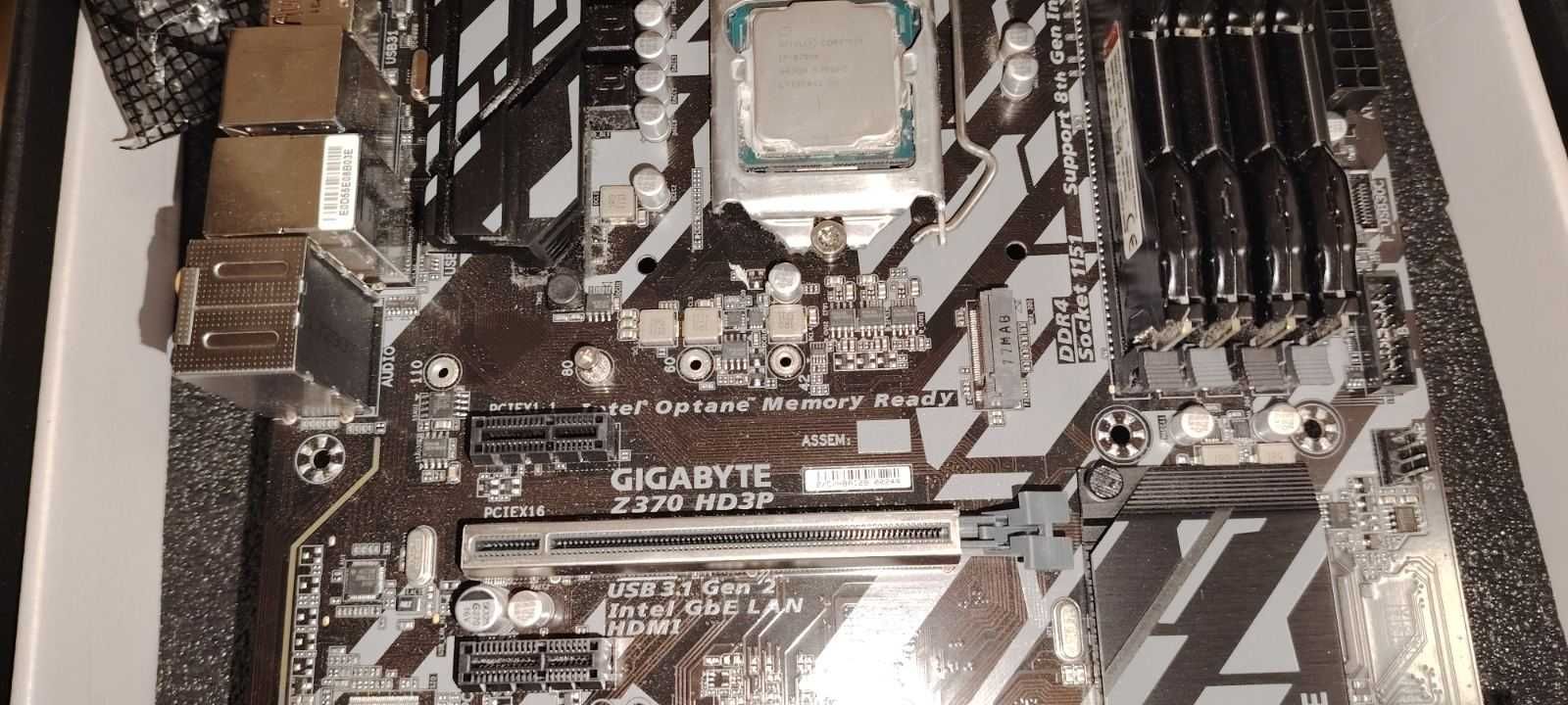 Дънна платка GIGABYTE Z370 HD3 1151