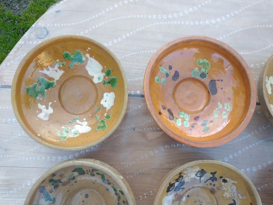 Set 21 castroane din ceramică