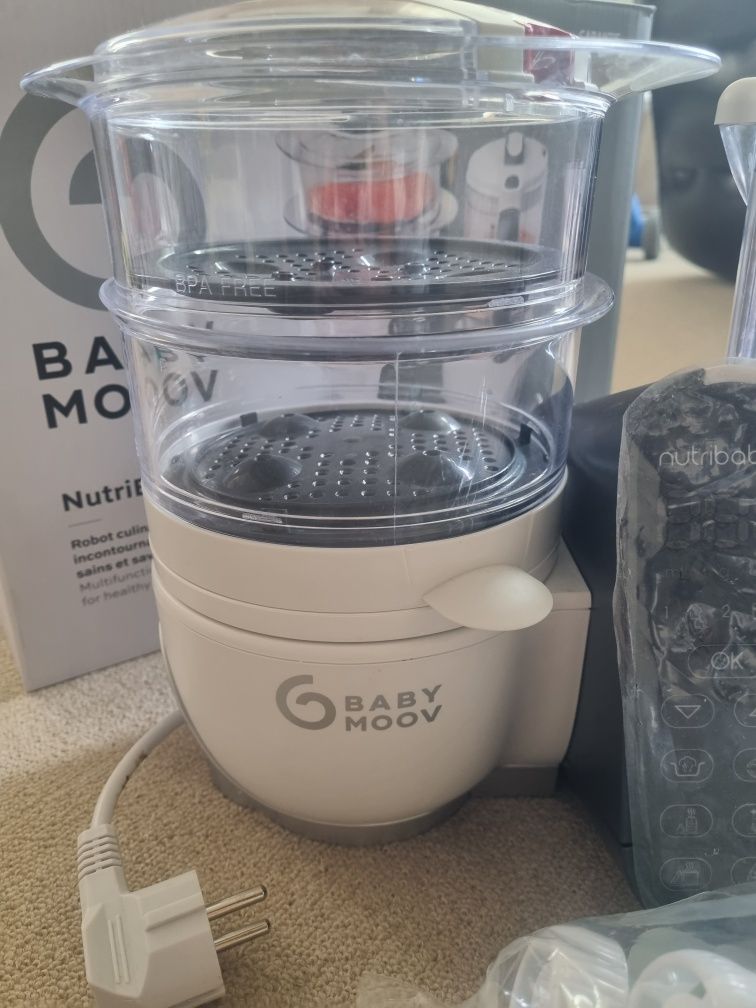 Уред за готвене на пара 5 in 1 Babymoov Nutribaby Plus