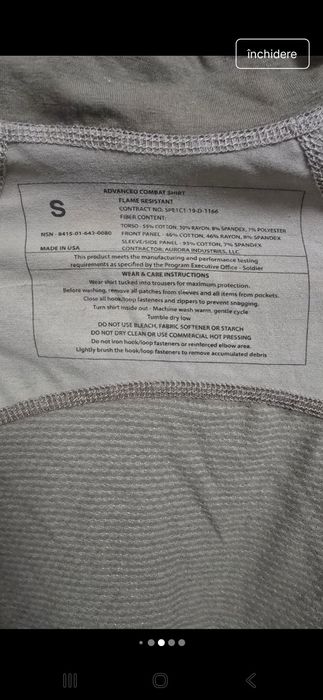 Bluza tactica combat US Army