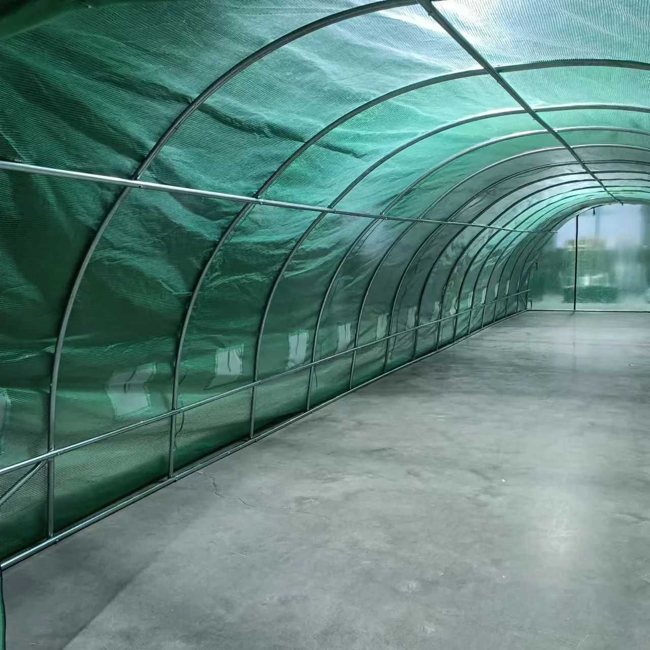 Solar de grădină 8x3x2.2m, polietilenă 240 g/m2 UV+, țeavă 26 * 1.2mm