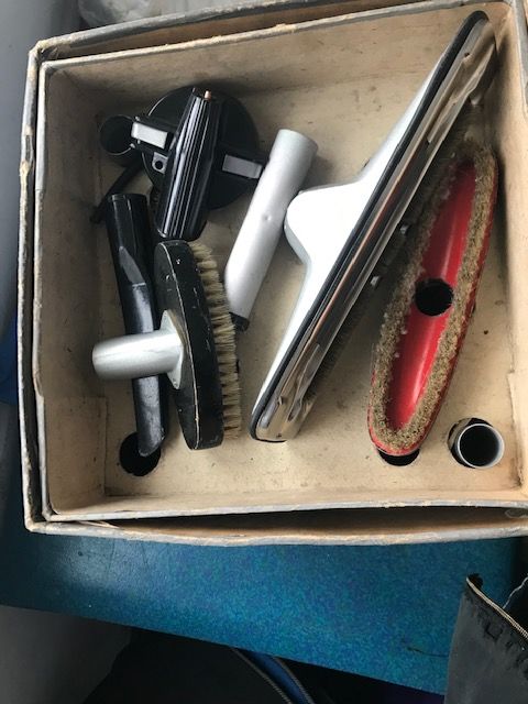 Aspirator vechi vintage complet metalic functional URSS rusesc 600W