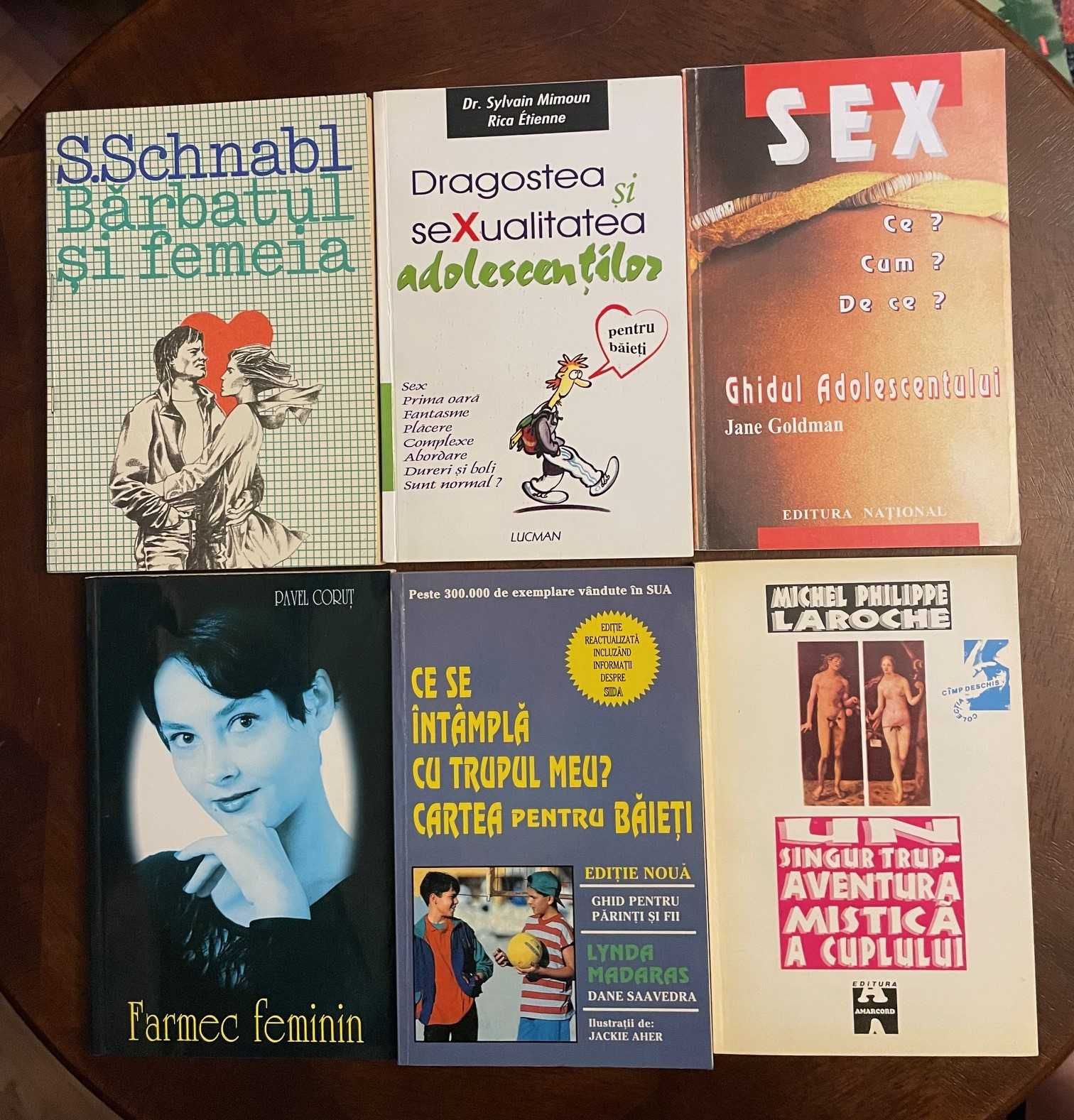 Lot 16 carti de Tehnici, Teorie si Sfaturi VIATA EROTICA 12 lei vol.