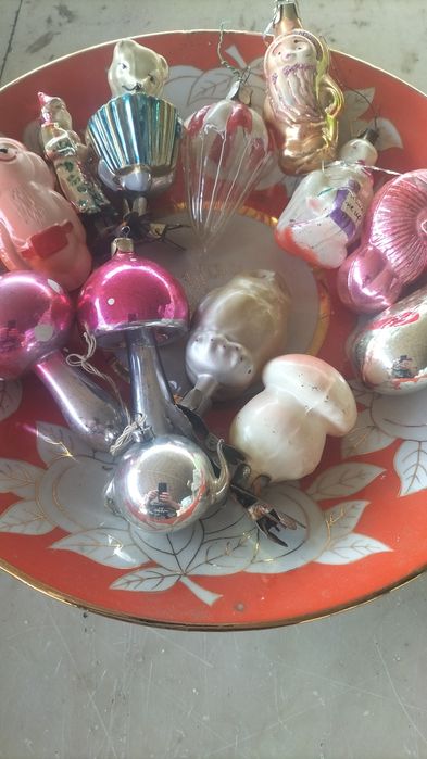 Советский ёлочные игрушки