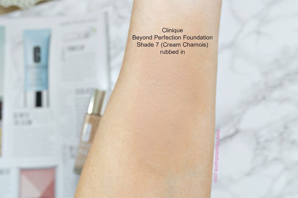 Фон дьо тен Clinique beyond perfecting foundation + concealer