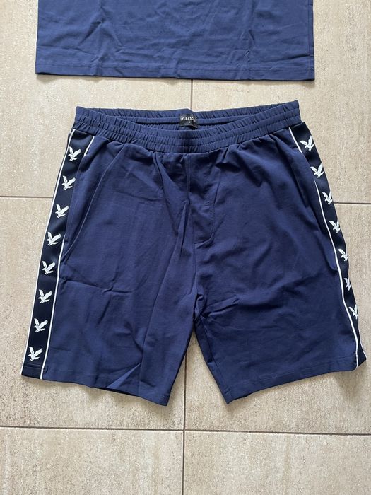 Нов Комплект от тениска и къси панталонки Lyle and Scott