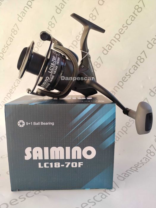 SET 4 MulinetE SAIMINO LC18 70F 10 rulmenti SOMN si CRAP TAMBUR 7000