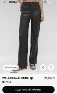 Pantaloni imitatie piele