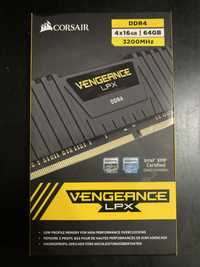 Kit Memorii DDR4 Corsair Vengeance LPX 64GB 4x16GB 3200MHz 1.35V CL16