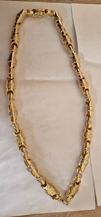 Златен  синджир  и гривна Versace