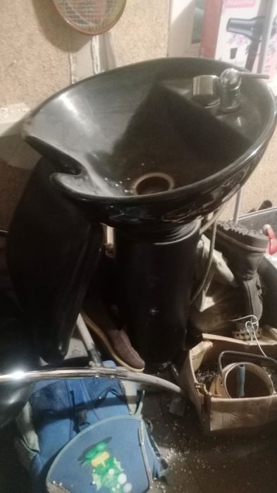 Парикмахерская плавающая мойка, кресло