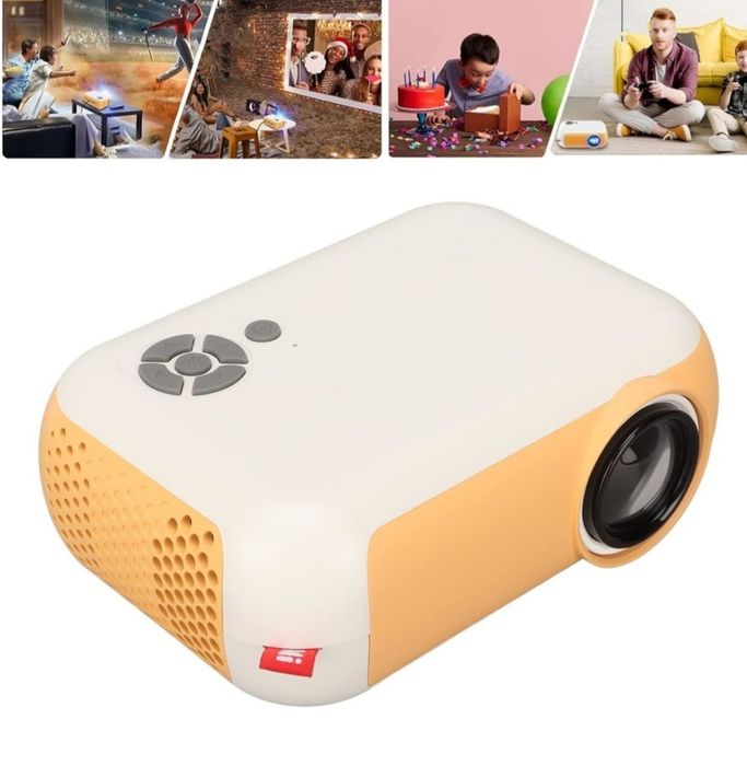 Mini proiector portabil, Zola®, rezolutie max. 1920x1080, LED, 13.5x9.