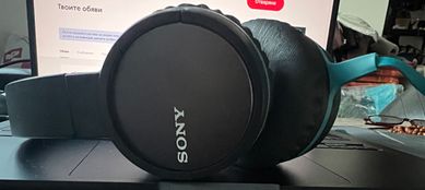 Слушалки Sony с кабел