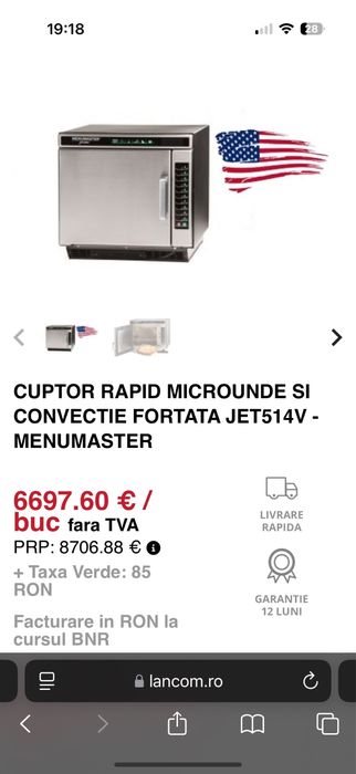Cuptor de mare viteza MenuMaster JET514U