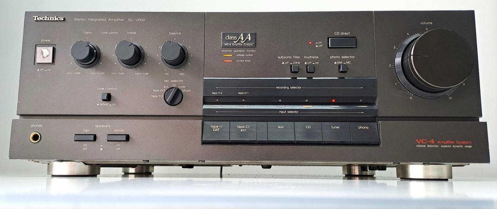 Technics SU V 650 amplificator Japan made 670W consum