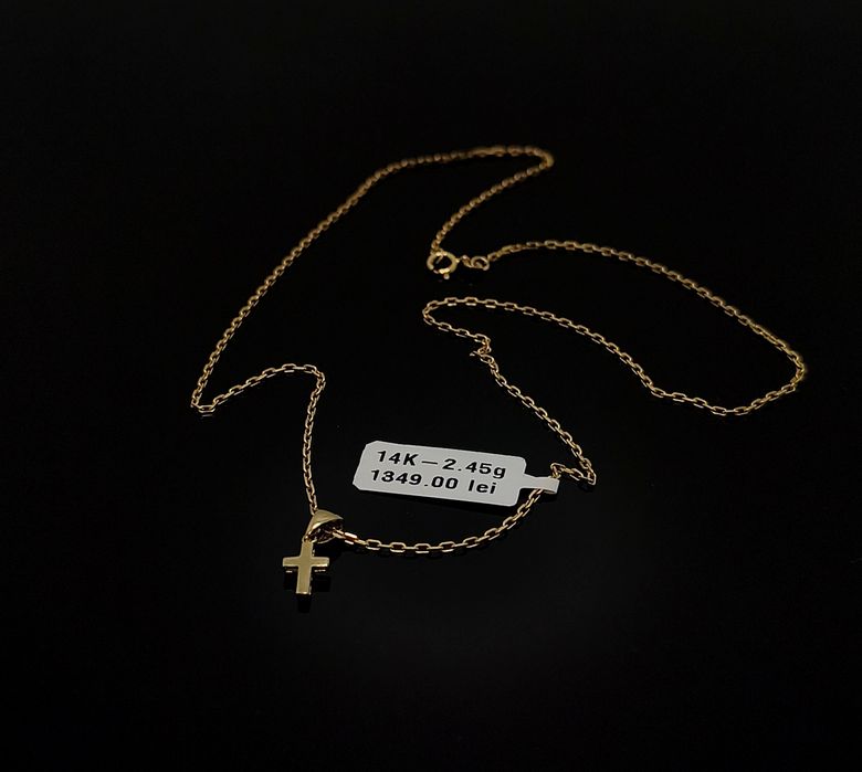 Bijuteria Royal lant din aur 14k 2.45 gr