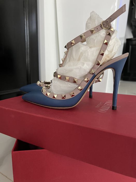 Sandale valentino garavani rockstude originale urme pe talpa mas 38