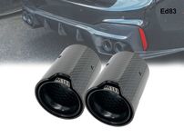 Tips de evacuare BMW M Black Carbon 73/93mm