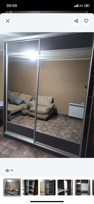шкаф купе для спальни в отличном состояний