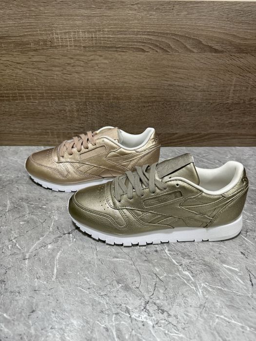 Reebok Classic leather Gold, Rose gold original!