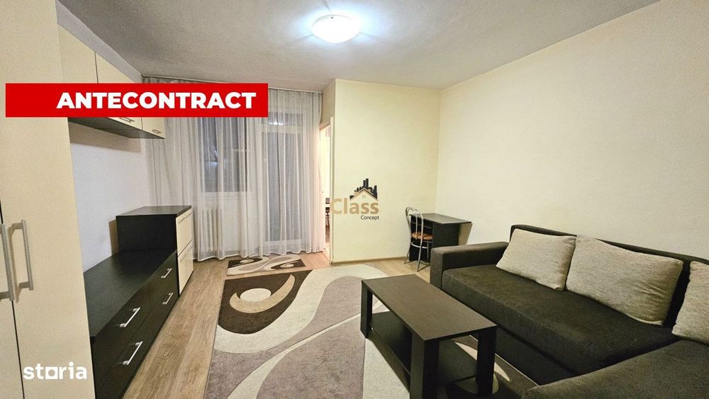 Garsoniera | Etaj intermediar | 32 mpu | zona Dambovitei Expo Marasti