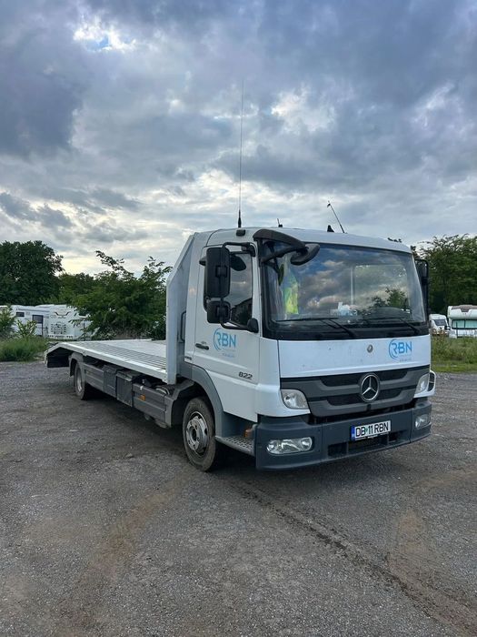 Mercedes-Benz Atego Mercedes Atego platforma, transport utilaje, primul proprietar in tara
