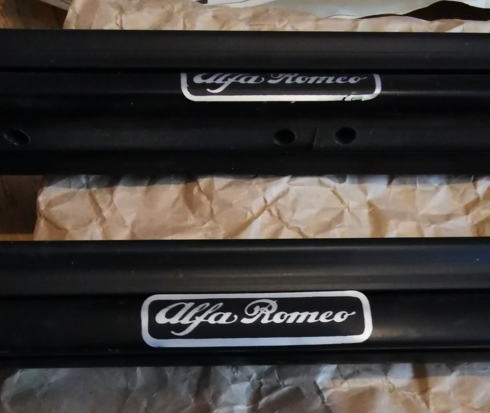 Alfa Romeo, bare transversale oroginalee