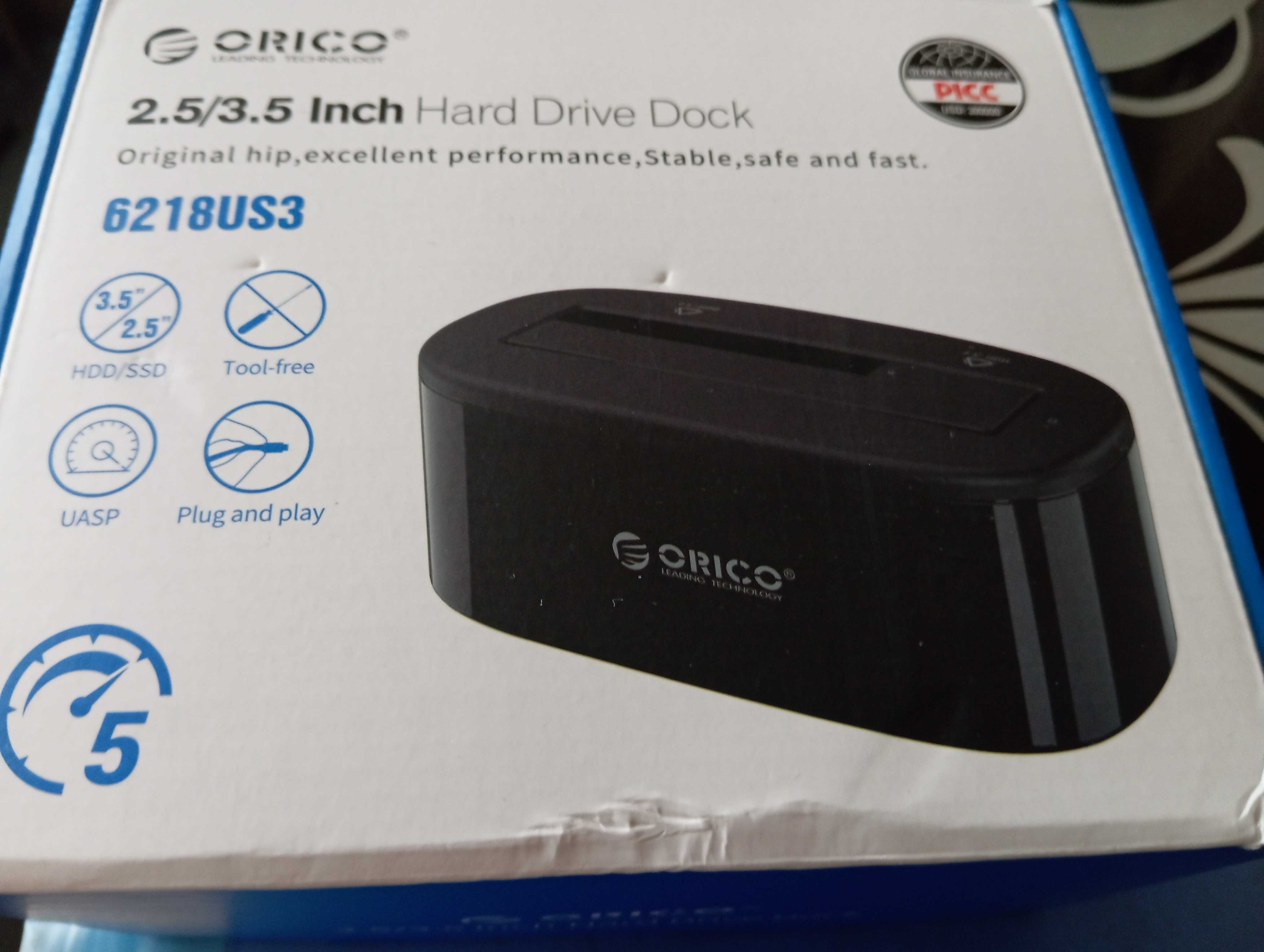 Док станция для жёсткого диска SATA 3.0