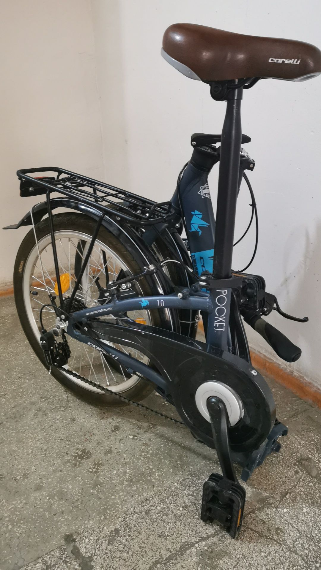 Bicicleta pliabila de oraș Corelli Poket 1.0 16 inch 7 viteze