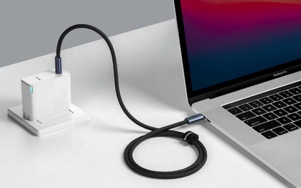 Кабель BASEUS Type-C Thunderbolt — 40 Гбит/с + зарядка PD 100W