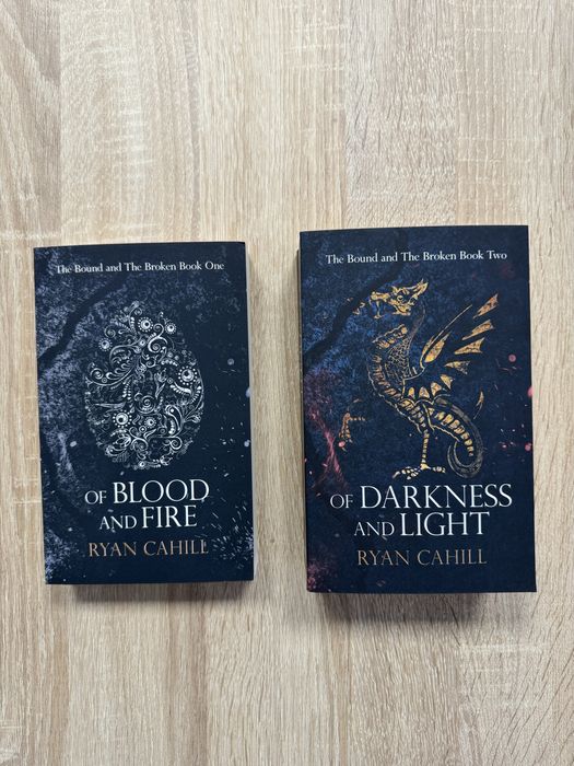 Ryan Cahill The Bound & The Broken serie intreaga de carti in engleza