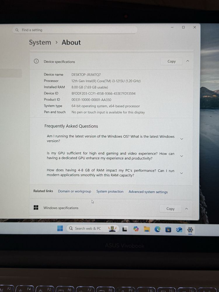 Asus vivobook