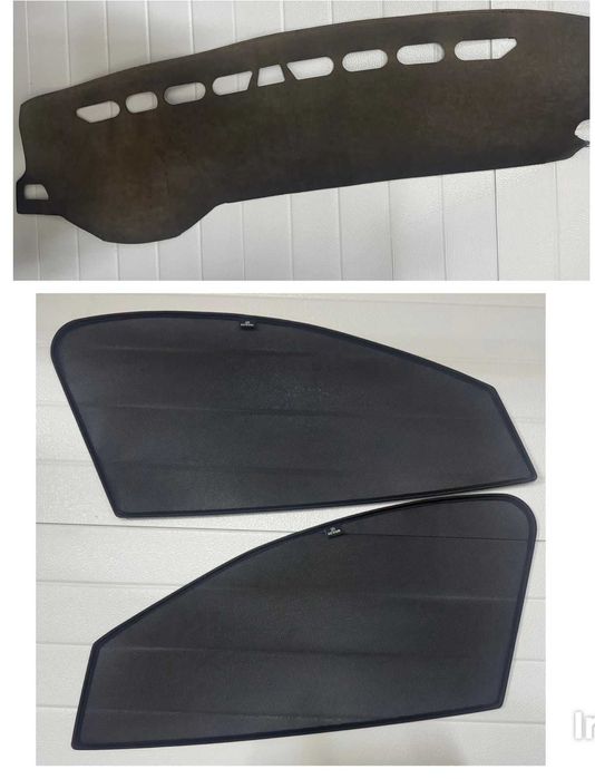 цена за ОБЕ:накидка для панель,шторка SKODA Octavia от 2013 год и выше