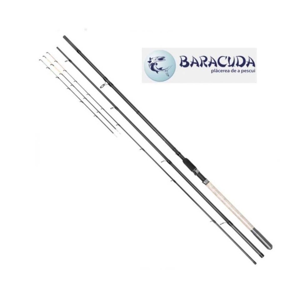 Lanseta fibra de carbon Baracuda Dynasty Feeder Plus 360MH