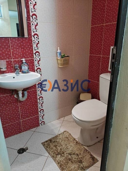 Студио в Комплекс "Амбър Бийч", Слънчев Бряг, България, 53 кв. м,
