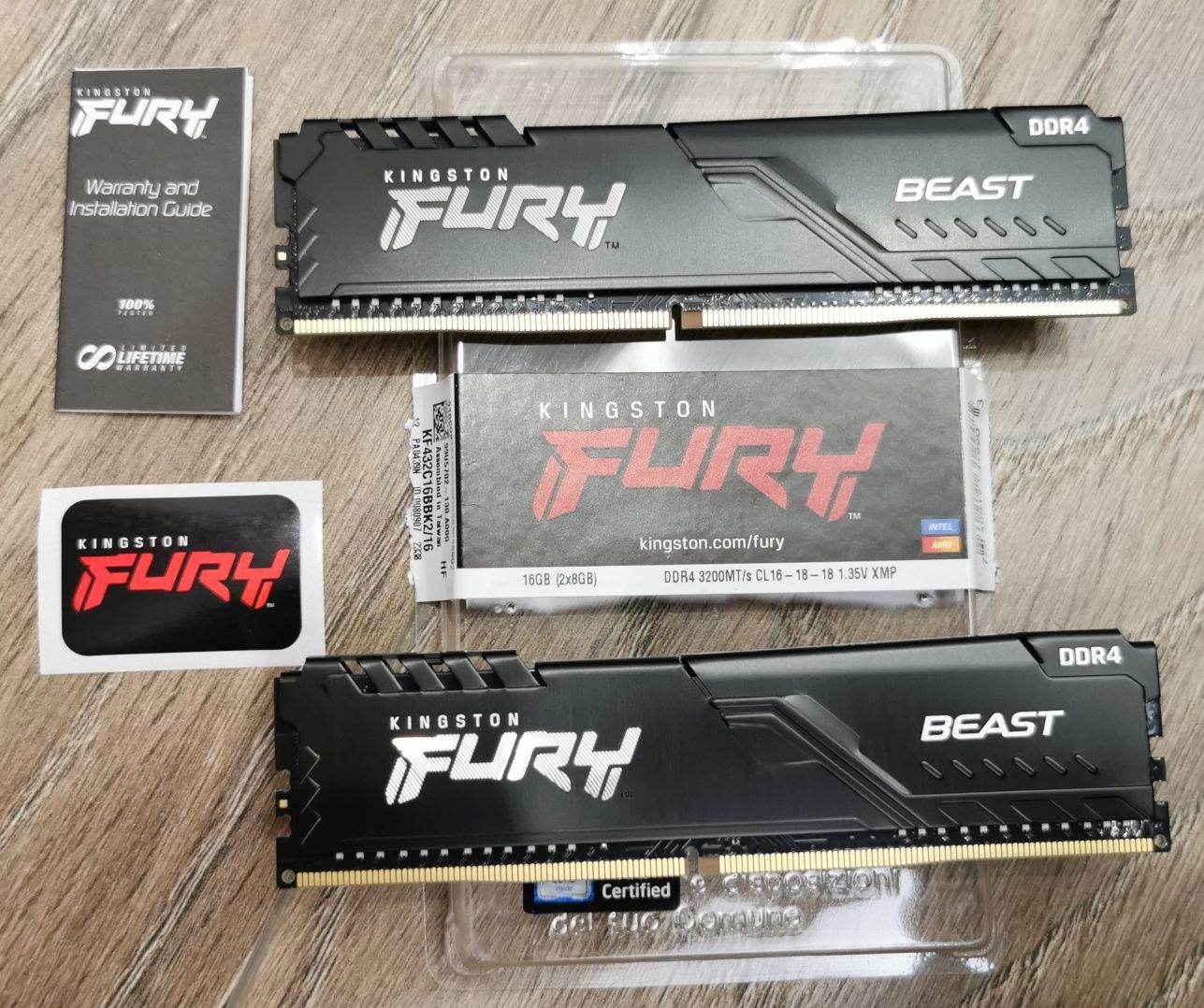 Kingston - DDR4 16GB