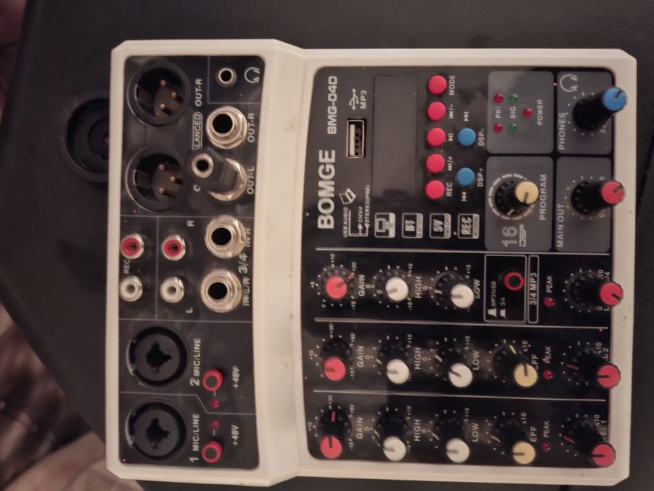 Vând boxa the box 502 activa si mixer, sau schimb cu alta boxa