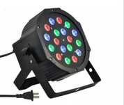 Proiector joc lumini PAR LED cu 18 led uri RGB disco
