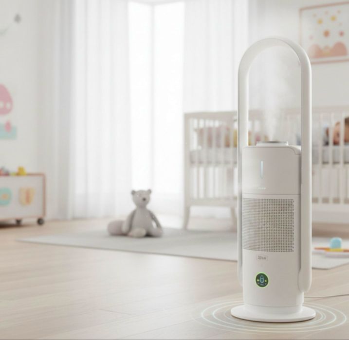 3в1 Овлажнител Пречиствател и Вентилатор