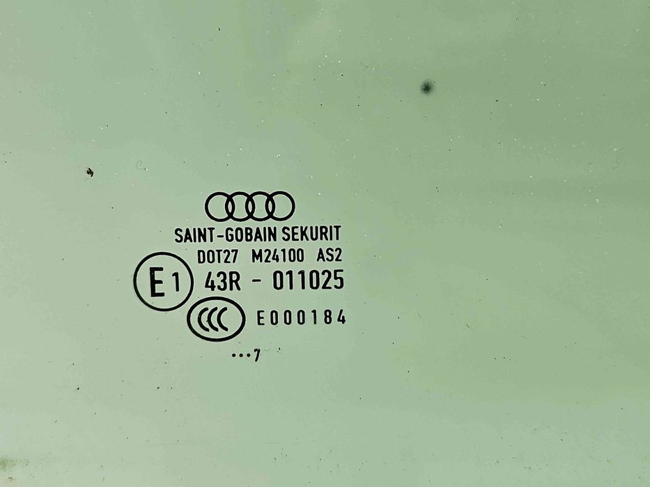 Geam usa dreapta fata Audi A4 (8W2, B9) [Fabr 2015-2023]