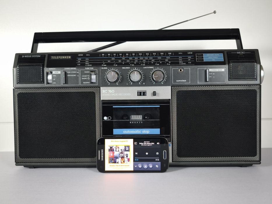 Radiocasetofon Telefunken + Bluetooth