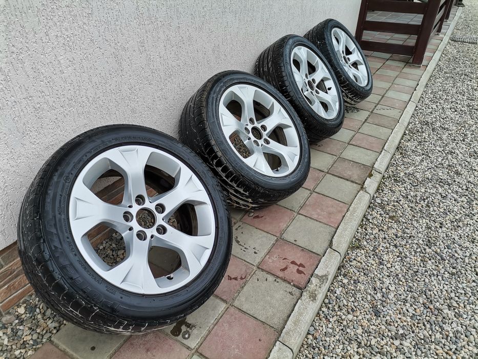 Jante Aliaj BMW 5x120 r17 X1 E84  + anvelope vara 225/50r17