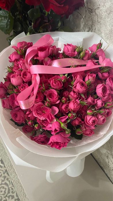 Очень красивые кустовые розы