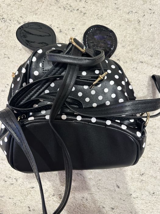 Ghiozdan mic Minnie cu buline