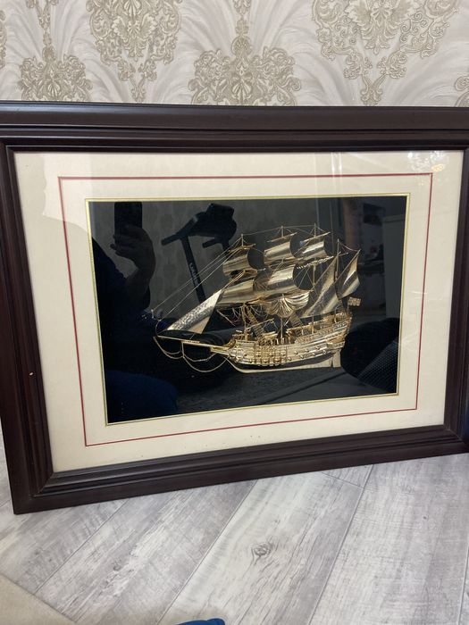 5д Картина корабль