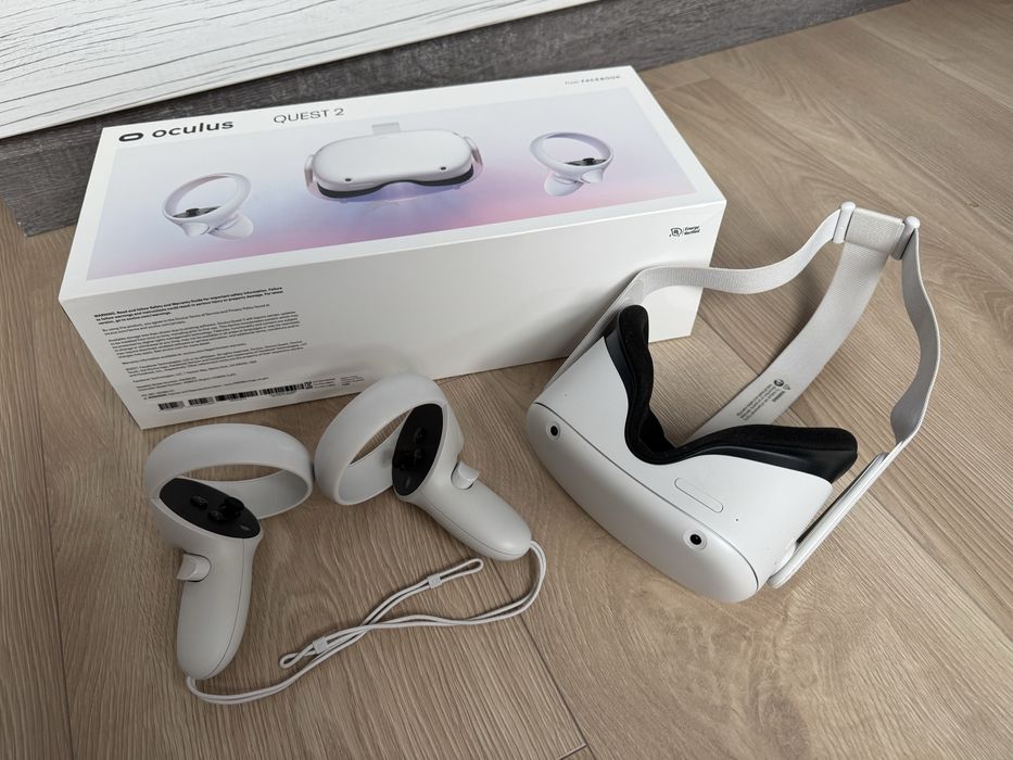 VR очила Oculus Quest 2, 128GB, бели