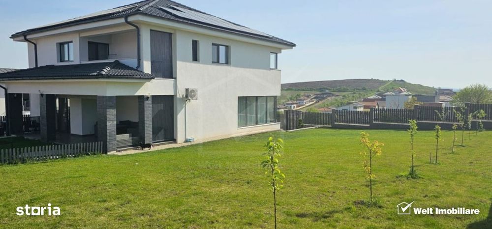 Casa independenta energetic, ultrafinisata, mobilata modern in Dezmir