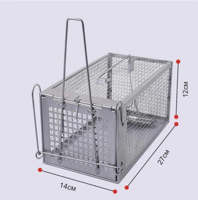 Мышеловка металлическая от грызунов МТ757